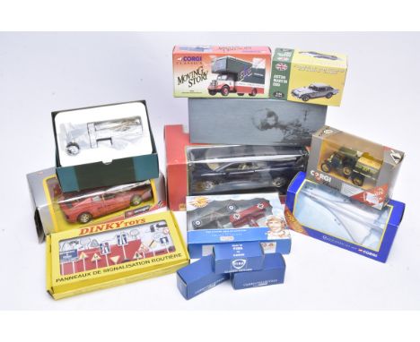 Modern Diecast Models, a collection of vintage and modern private and commercial vehicles including Burago 1:24 scale 6101 Fe