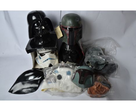 Star Wars Masks &amp; Helmets, including A La Carte 1997 Stromtrooper Helmet, Hasbro Darth Vader Voice Changer Helmet, A La C