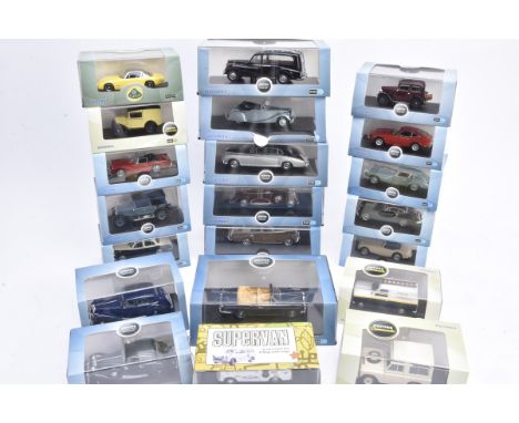 Oxford Diecast 1:43 Scale Models, all cased with card sleeves including Oxford Automobile Company (46), Aston Martin (7), Com