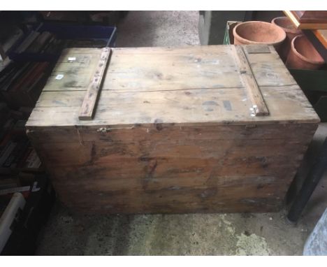 PINE TRUNK WITH SAILORS UNIFORM