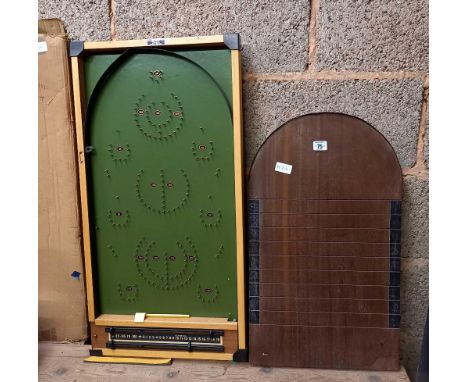 KAY OF LONDON BAGATELLE BOARD &amp; A SHOVE HA'PENNY BOARD