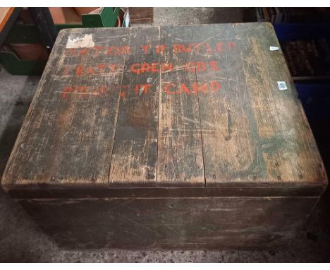 PINE TRUNK OF MILITARY PATTERN