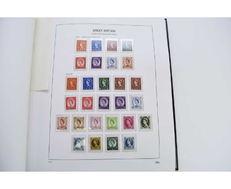 Great Britain collection of stamps 1937 to 2018 including some Post and Go items, housed in 5 Davo pre-printed albums. The co
