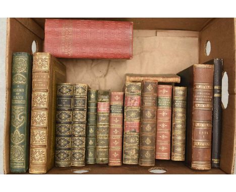 LEATHER BINDINGS. Moore's Irish Melodies, illustrated by D Maclise. Small 4to 1846. Full morocco gilt by Hayday. With thirtee