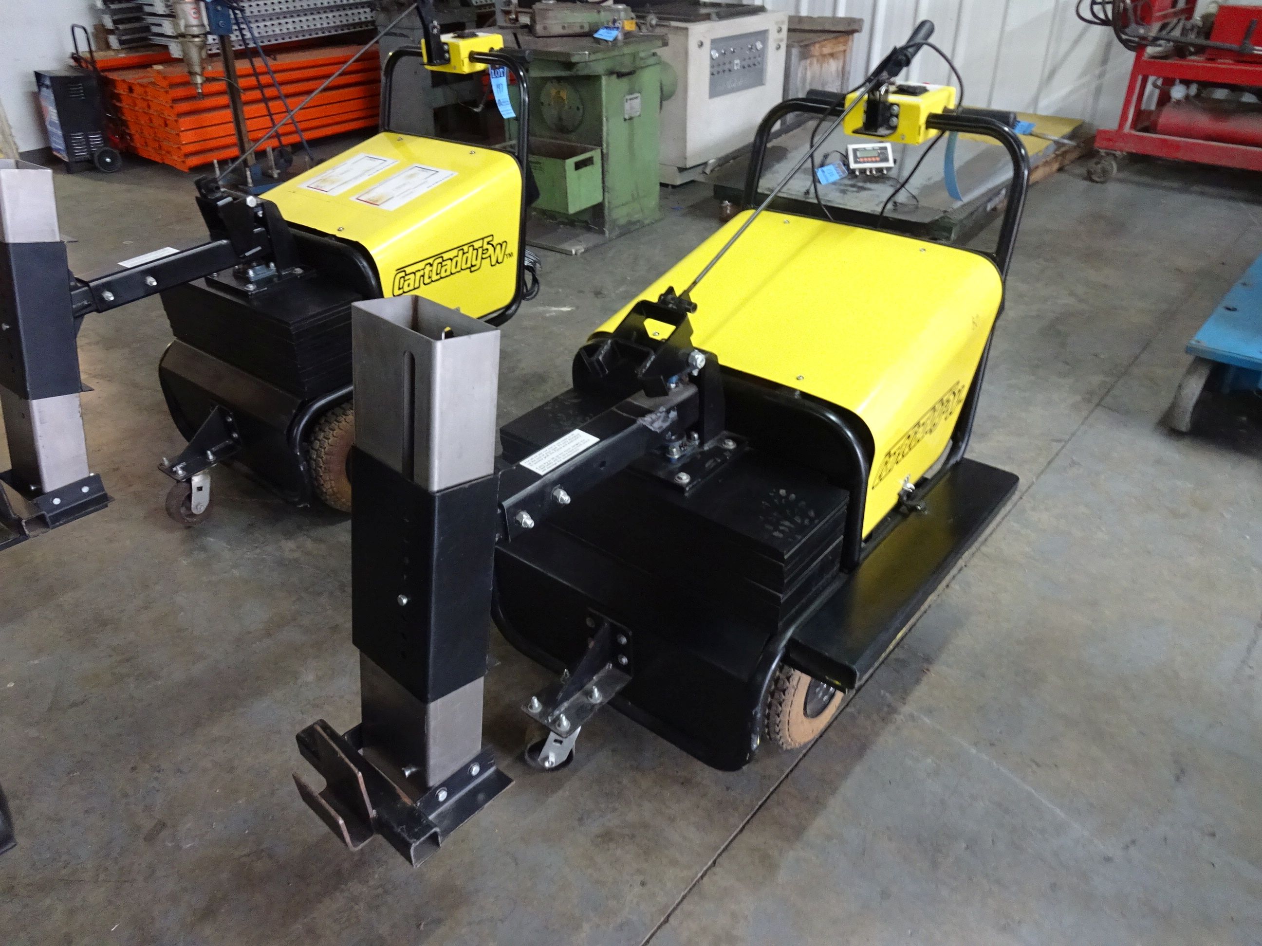 DJ PRODUCTS MODEL CADDY CART 5W CART MOVER; S/N 306953, 36 VOLT, BUILT