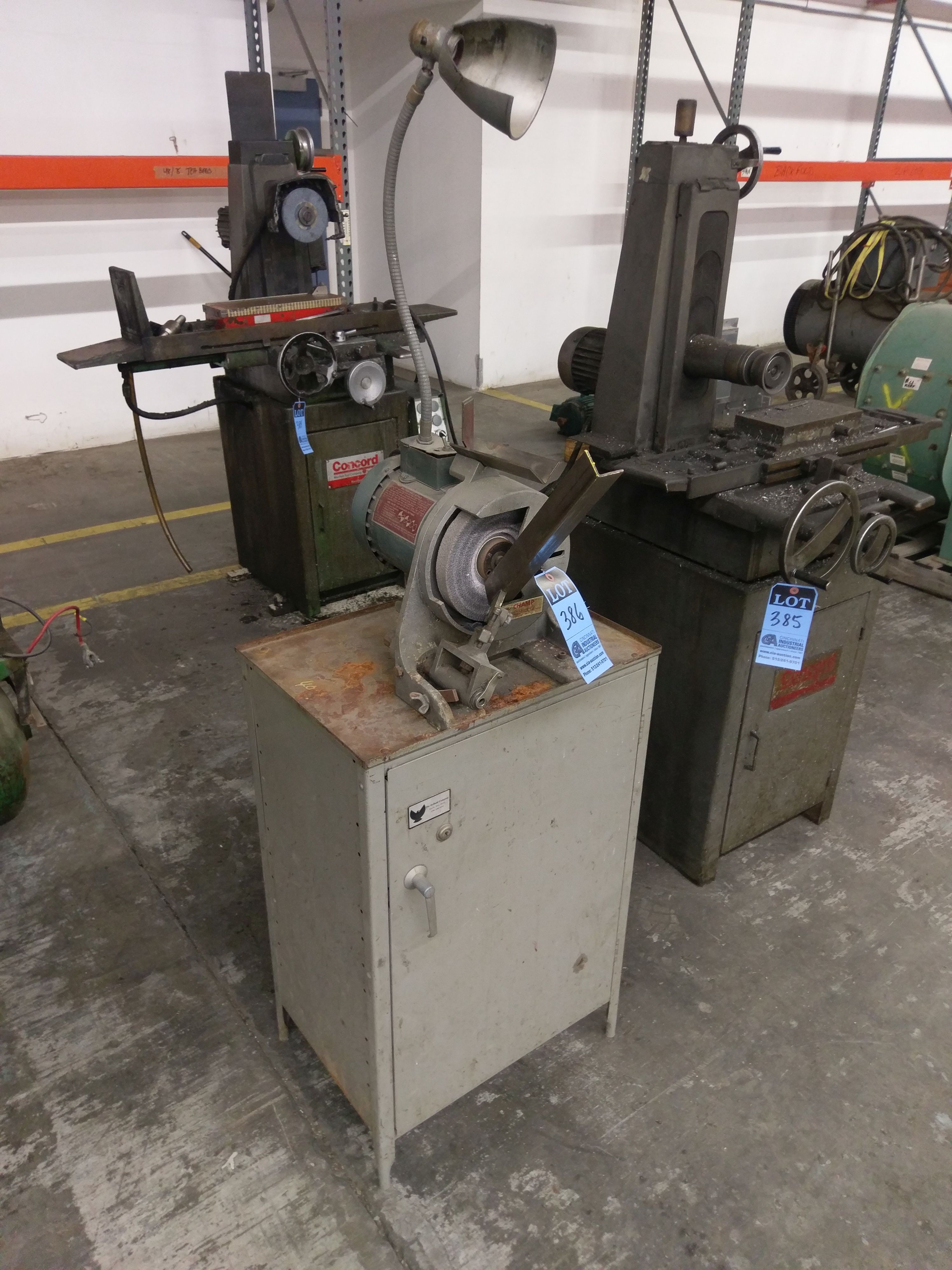 CHAMP DRILL GRINDER WITH **LOCATED 3201 ALBERTA ST., COLUMBUS
