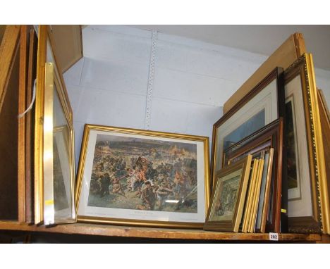 Quantity of pictures and prints