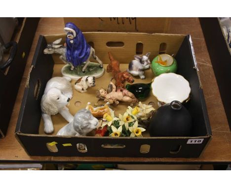Assorted figures including Goebel etc.