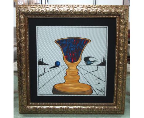 SALVADOR DALI (Spanish, 1904-1989), 'Le Philtre d'Amour', lithograph in black and white surface rowlux with colour added, 197