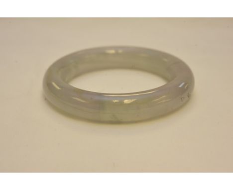 A 20th century jade bangle