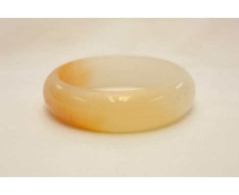 A 20th century  jade bangle