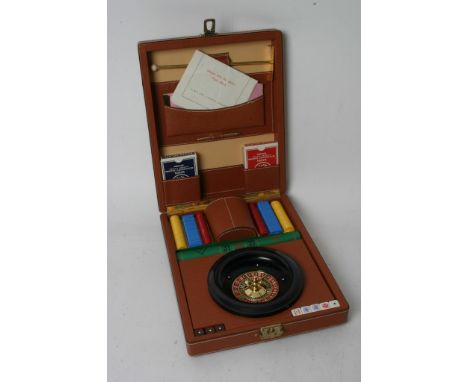 A quality K&C travelling games compendium unused and complete in original fitted case 