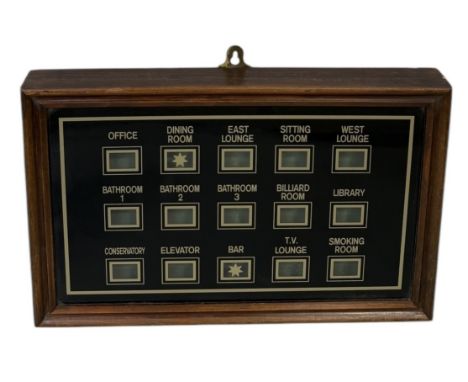 A VINTAGE BUTLER'S / SERVANTS BOX45cm x 29cm