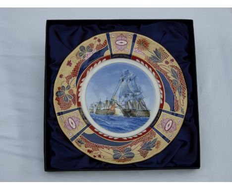 Nelson collection of 4 Royal Worcester Plates with certificates in original boxes. One of the last sets actually made in the 