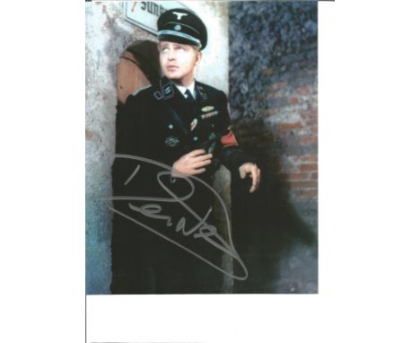 Derren Nesbitt 10x8 signed colour photo pictured while playing Maj. von Happen in Where Eagles Dare. Good Condition. All auto