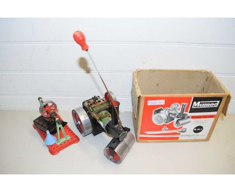 MAMOD STEAM ROLLER PLUS A FURTHER ATTACHMENT