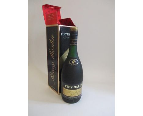 A boxed bottle of Remy Martin Champagne Cognac, 70cl