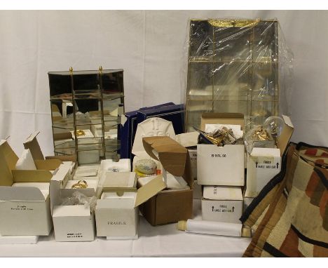 Franklin Mint "The Treasures of Tutankhamun" with display cabinet, 2 Royal Worcester Compton &amp; Woodhouse "Nefertiti" &amp