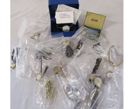 Quantity of Ladies and Gents wrist watches inc Rotary