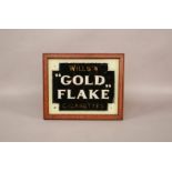 Wills Gold Flake Advertising Mirror