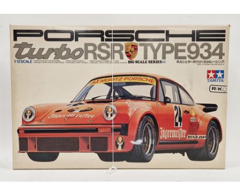 Tamiya boxed Porsche Turbo RSR Type 934, 1:12 scale&nbsp;