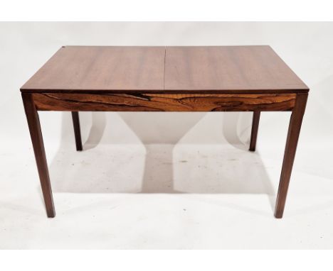 H Sigh & Son, Spottrup, Denmark rosewood extending dining table with two leaves, circa 1970's (CITES REF: 24GBA10K16Q89)   Co