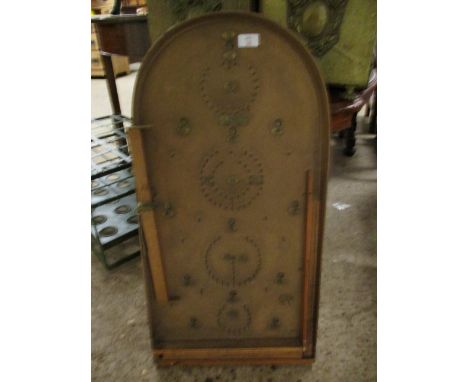 CHAD VALLEY SILENT CORK FACED BAGATELLE GAME 