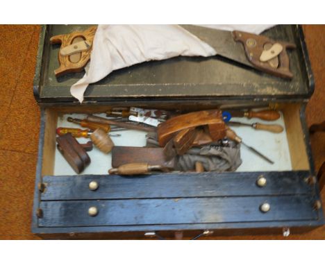 Large carpenters tools box 