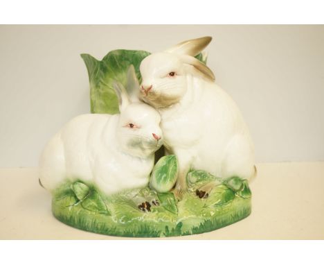 Large Italian majolica style planter Height 31 cm 