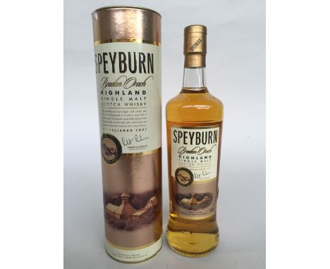 Speyburn Single Malt Scotch Whisky (70cl/40%) in tube (1)