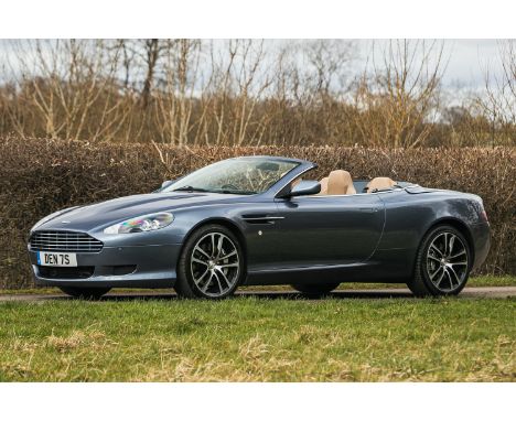 Stunning in Blue Haze over sand leather and Burr Walnut. Navy blue hood 6.0-litre V12 producing 450bhp and 420lb/ft. mated to