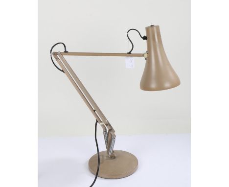 Anglepoise desk lamp, stamped 'Anglepoise Lighting LTD', in brown
