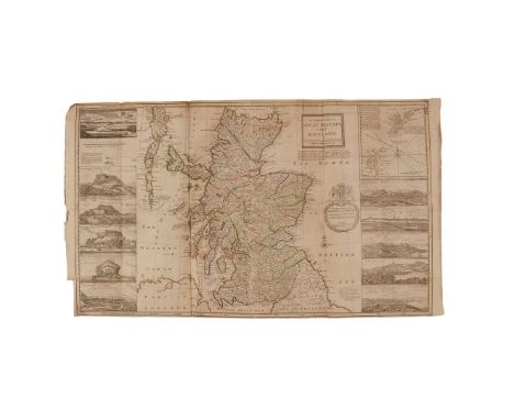  Moll, Herman [and others] A collection of maps, including The North Part of Great Britain called Scotland London: D. Midwint