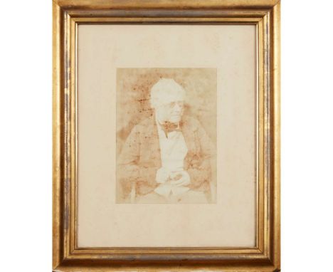  Hill, David Octavius, and Robert Adamson Portrait photograph of clockmaker Robert Bryson, c.1843-8, Robert Burns family prov