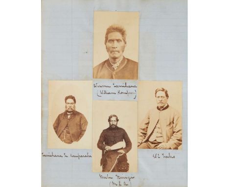   Copy of ships' logs, 19th century, including Australia and Samoa One bound volume written in one hand, possibly that of Lau