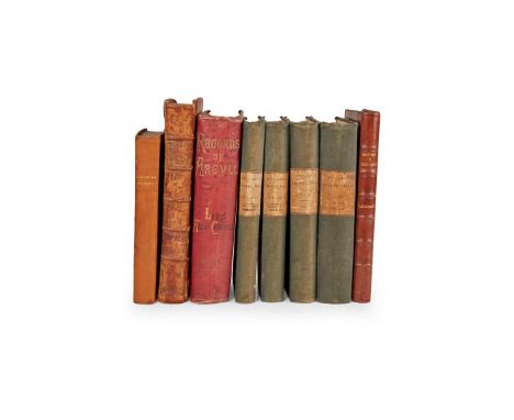   8 volumes [Defoe, Daniel] The History of the Union. Edinburgh: Heirs of Andrew Anderson, 1709. First edition, folio, woodcu