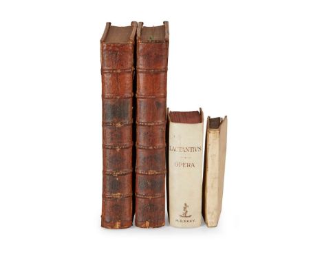   4 books Francis, Philip. A Poetical Translation of the Works of Horace. London: A. Millar, 1749. &nbsp;Third edition, 2 vol