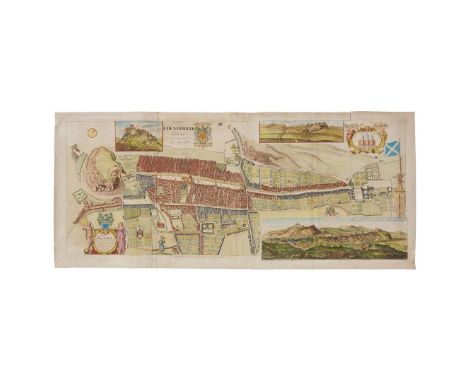  Johnston, Andrew The Plan of Edenburgh exactly done From the Original of ye Famous D: Wit Exeter: I. Smith, [n.d., but early