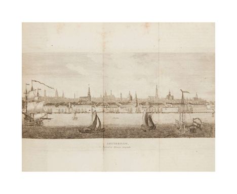  Heron, Robert A New and Complete System of Universal Geography Edinburgh: R. Morison and Son, 1796. 4 volumes, 8vo, 25 foldi