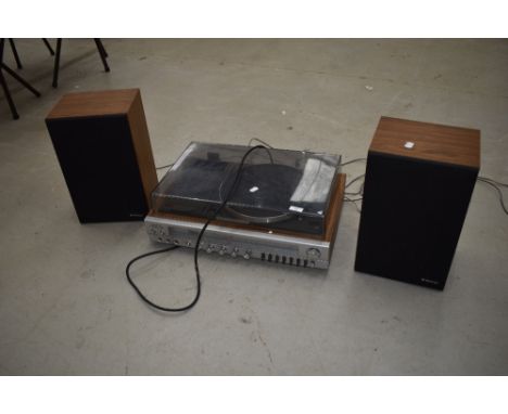 A vintage Sanyo music centre, model G2002