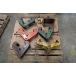 Lot of Assorted Beam Clamps