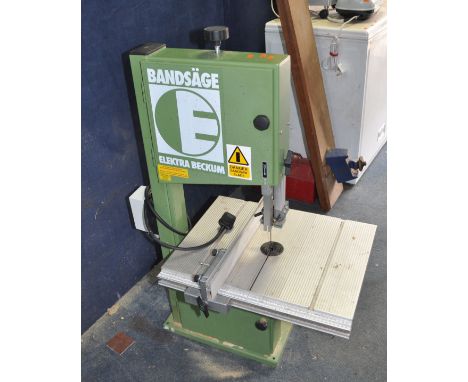 AN ELEKTRA BECKUM BAS-315/4 BANDSAW, total height 112cm (PAT pass and working)