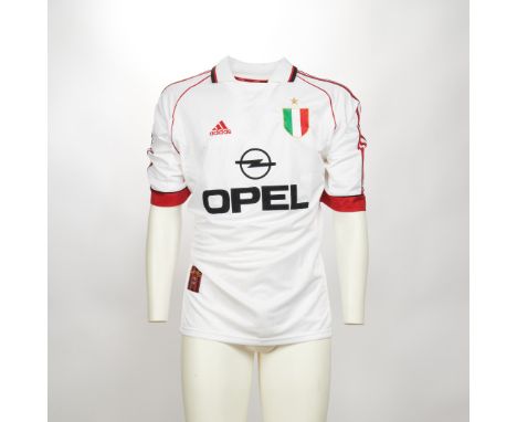 Bruno N'Gotty - A.C. Milan  - Stagione 1999-2000  - Adidas away match jersey, size XL. Jersey worn by N'Gotty during the Lecc