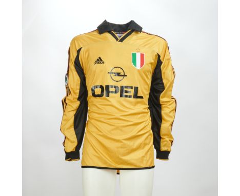 Andrij Šev?enko - A.C. Milan  - Stagione 1999-2000  - Adidas away match jersey, size XL. Prepared/worn by Šev?enko during the