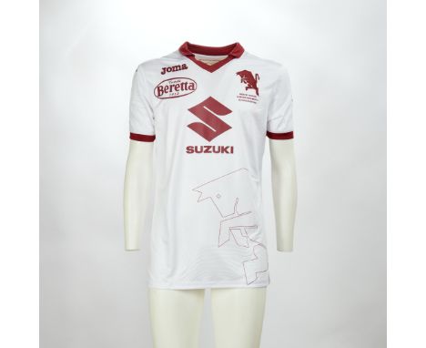 Wilfried Singo - Torino F.C.  - Stagione 2022-2023  - Joma away match jersey, size XL. Jersey prepared/worn by Singo during t