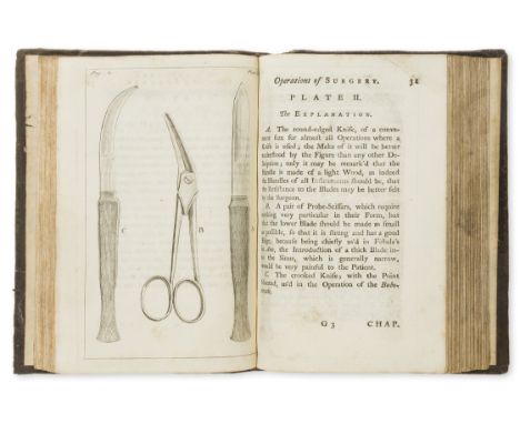 Medicine.- Sharp (Samuel) A Treatise on the Operations of Surgery, first edition, 14 engraved plates of instruments, title li