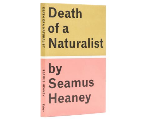 Heaney (Seamus) Death of a Naturalist, first edition, signed presentation inscription from the author to Dr Peter Rogers to f