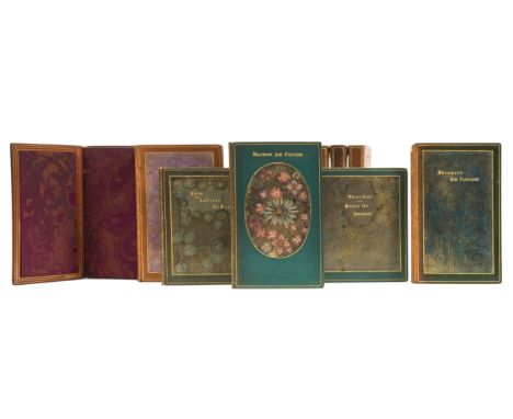 Bindings.- Mère (Clément) and Franz Waldraff, binders. [13 volumes of literary classics from the 'Mermaid Series'], bound in 