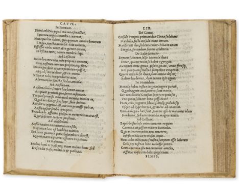 Giunta.- Catullus, Propertius & Tibullus. Catullus. Propertius. Tibullus., edited by Benedictus Ricardinus "Philologus", coll