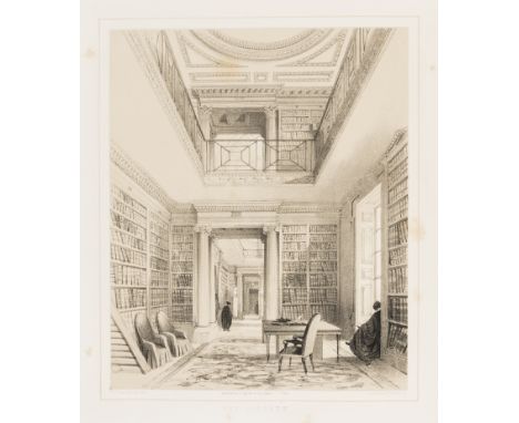 Berkshire.- Radclyffe (Charles W.) Memorials of Eton College, first edition, tinted lithograph title and 23 plates, foxed, 2 